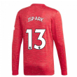 2020-2021 Man Utd Adidas Home Long Sleeve Shirt (J.S.PARK 13)
