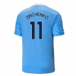 2020-2021 Manchester City Puma Home Football Shirt (ZINCHENKO 11)