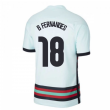 2020-2021 Portugal Away Nike Football Shirt (B.Fernandes 8)
