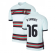 2020-2021 Portugal Away Nike Football Shirt (R SANCHES 16)