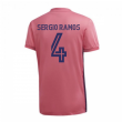 2020-2021 Real Madrid Adidas Womens Away Shirt (SERGIO RAMOS 4)