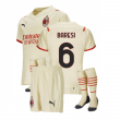 2021-2022 AC Milan Away Mini Kit (BARESI 6)