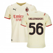 2021-2022 AC Milan Away Shirt (Kids) (SAELEMAEKERS 56)