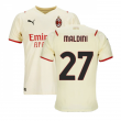2021-2022 AC Milan Away Shirt (MALDINI 27)
