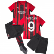 2021-2022 AC Milan Home Mini Kit (MANDZUKIC 9)