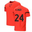 2021-2022 AC Milan Pre-Match Jersey (Red) (KJAER 24)