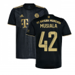 2021-2022 Bayern Munich Away Shirt (MUSIALA 42)