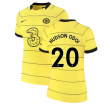 2021-2022 Chelsea Womens Away Shirt (HUDSON ODOI 20)