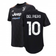 2021-2022 Juventus Away Shirt (Ladies) (DEL PIERO 10)