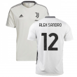 2021-2022 Juventus Training Shirt (White) (ALEX SANDRO 12)