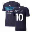 2021-2022 Man City Authentic Third Shirt (DICKOV 10)