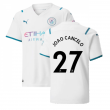 2021-2022 Man City Away Shirt (Kids) (JOAO CANCELO 27)