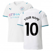2021-2022 Man City Away Shirt (Your Name)