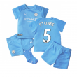 2021-2022 Man City Home Baby Kit (STONES 5)