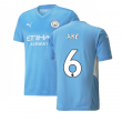 2021-2022 Man City Home Shirt (AKE 6)