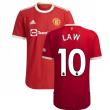 2021-2022 Man Utd Authentic Home Shirt (LAW 10)