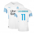 2021-2022 Marseille Home Shirt (LUIS HENRIQUE 11)