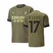 2022-2023 AC Milan Authentic Third Shirt (R.LEAO 17)