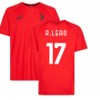 2022-2023 AC Milan Casuals Tee (Red) (R.LEAO 17)