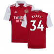 2022-2023 Arsenal Home Shirt (Kids) (XHAKA 34)