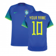 2022-2023 Brazil Away Shirt (Your Name)