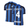 2022-2023 Inter Milan Home Jersey (J ZANETTI 4)