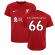2022-2023 Liverpool Home Shirt (Kids) (ALEXANDER ARNOLD 66)