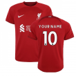 2022-2023 Liverpool Home Shirt (Your Name)