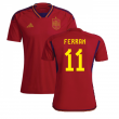 2022-2023 Spain Home Shirt (FERRAN 11)