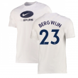 2022-2023 Tottenham Swoosh Tee (White) - Kids (BERGWIJN 23)