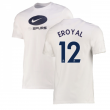 2022-2023 Tottenham Swoosh Tee (White) - Kids (E.ROYAL 12)