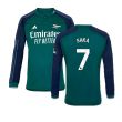 2023-2024 Arsenal Long Sleeve Third Shirt (Saka 7)