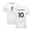 2023-2024 Liverpool Crest Tee (White) (Your Name)