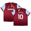 2023-2024 West Ham United Home Shirt (L PAQUETA 10)