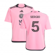 2024-2025 Inter Miami Home Shirt (Kids) (Sergio 5)