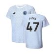 2024-2025 Man City ftblCulture Tee AOP (Light Blue) - Kids (Foden 47)