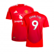 2024-2025 Man Utd Authentic Home Shirt (Charlton 9)