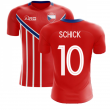 2023-2024 Czech Republic Home Concept Football Shirt (SCHICK 10)