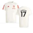 2023-2024 Man Utd Training Tee (White) - Kids (Antony 21)