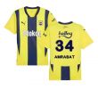 2024-2025 Fenerbahce Home Shirt (Alex 10)