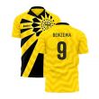 Al-Ittihad 2021-2022 Home Concept Football Kit (Libero) - Kids (Benzema 9)