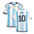 Argentina 2022 World Cup Winners Home Shirt - Kids (MESSI 10)