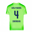 2020-2021 VFL Wolfsburg Home Nike Football Shirt (CAMACHO 4)