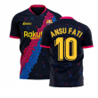 Barcelona 2020-2021 Away Concept Football Kit (Libero) (ANSU FATI 10)
