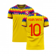 Colombia 2024-2025 Home Concept Football Kit (Libero) (Your Name)