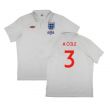 England 2009-10 World Cup Home shirt (XL) (Very Good) (A COLE 3)