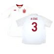 England 2012-13 Home Shirt (Good) (A.Cole 3)