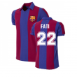 FC Barcelona 1980 - 81 Retro Football Shirt (ANSU FATI 10)