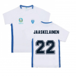 Finland 2021 Polyester T-Shirt (White) - Kids (JAASKELAINEN 22)