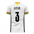 Ghana 2025-2026 Home Concept Football Kit (Libero) (A.GYAN 3)